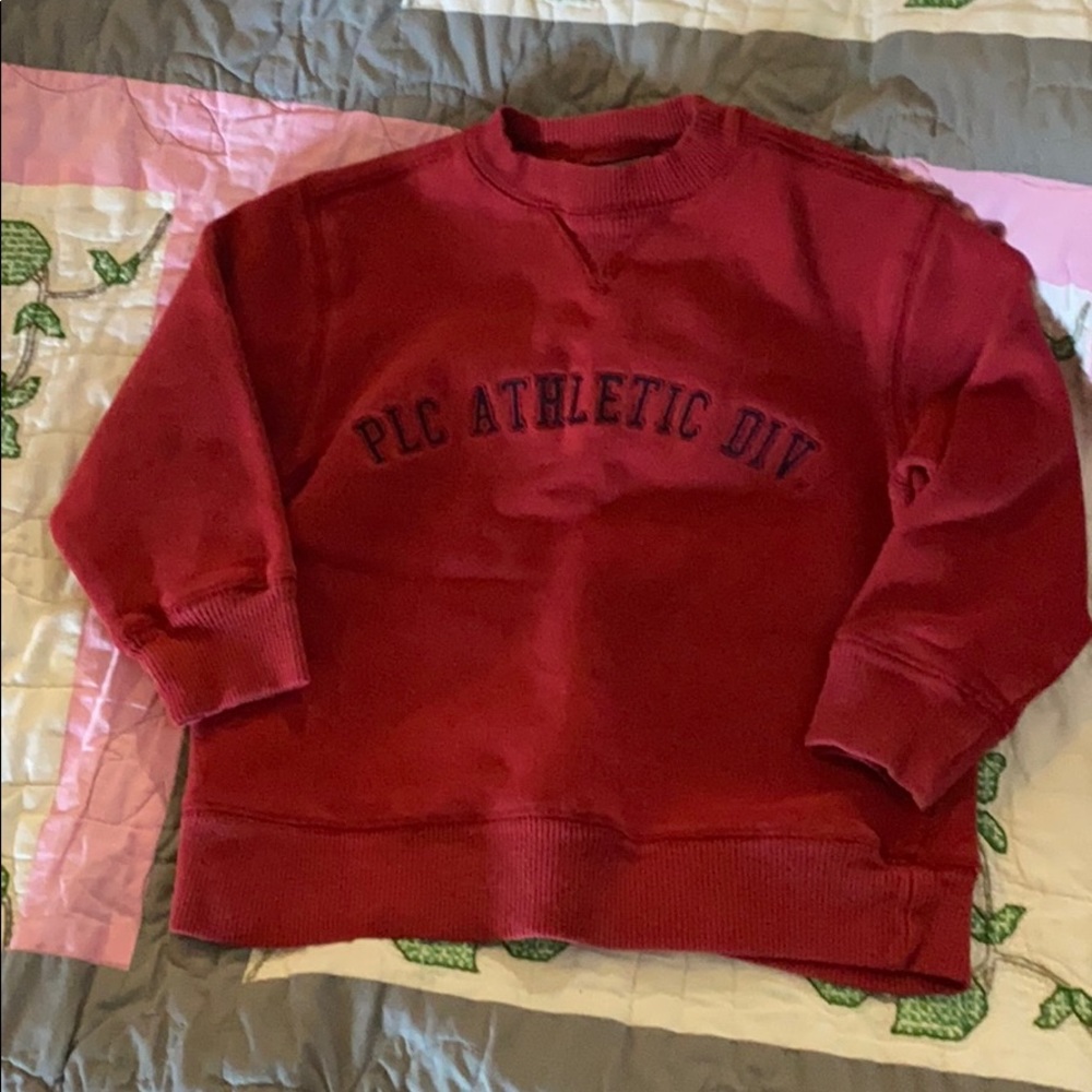 Red sweatshirt 4t